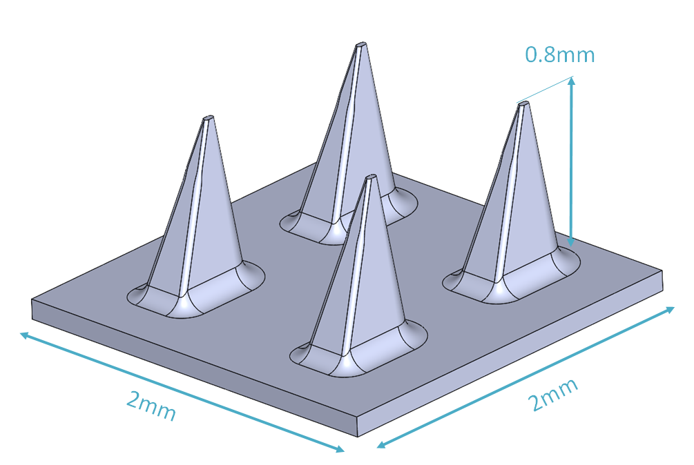 Micro pointes Vulkalloy